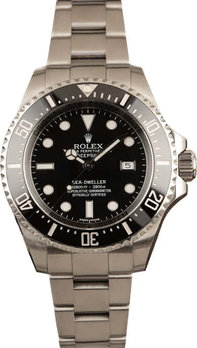 Pre-Owned Rolex Sea Dweller Deepsea 116660 Ceramic Watch T