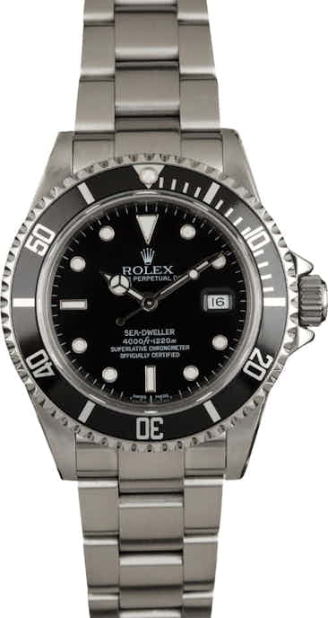 Pre Owned Rolex Sea-Dweller 16600 Stainless Watch