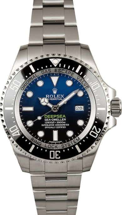Rolex Sea-Dweller Deepsea Blue 116660 Factory Stickers