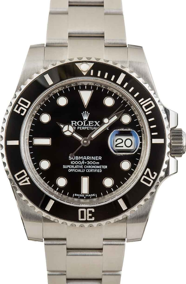 Buy Used Rolex Submariner 116610 Bob s Watches Sku 159618