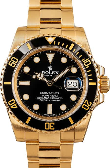 Pre-Owned Rolex 116618LN Submariner