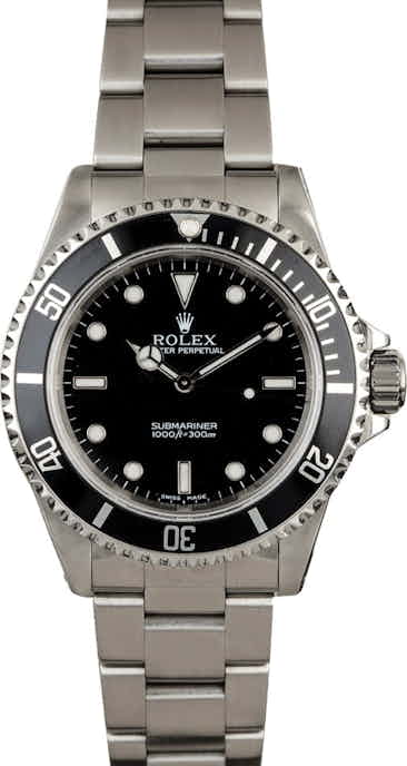 Rolex No Date Submariner Ref 14060
