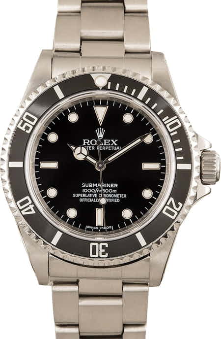 Rolex Submariner 14060M Black Bezel