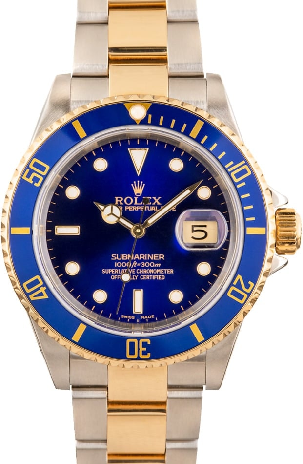 Buy Used Rolex Submariner 16613 | Bob's Watches - Sku: 151677