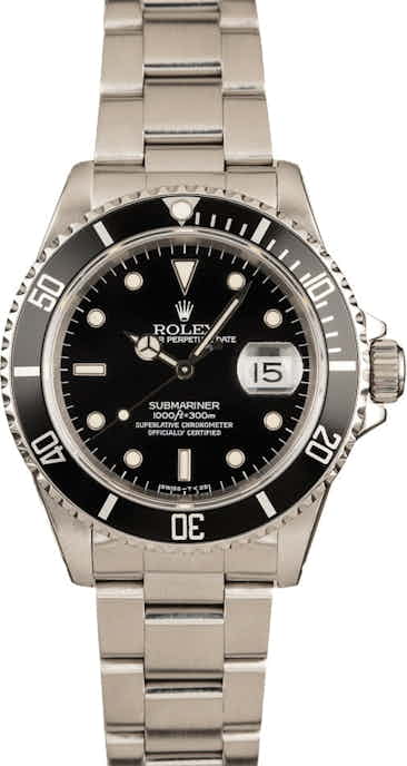 Rolex Submariner 16610 Steel Dive Watch