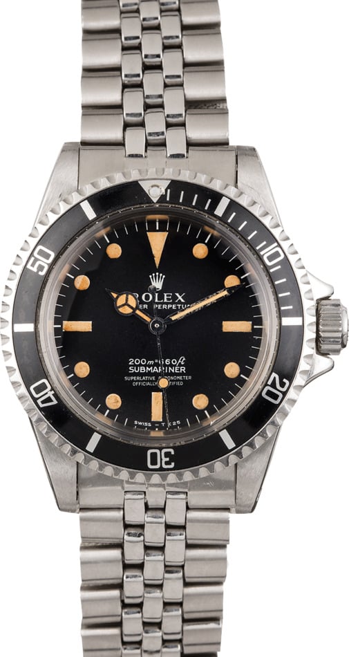 Buy Vintage Rolex Submariner 5512 Bob s Watches Sku 101123