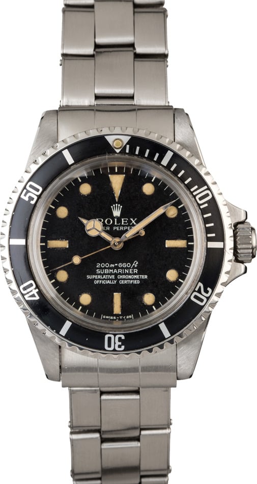 Vintage 1967 Rolex Submariner 5512