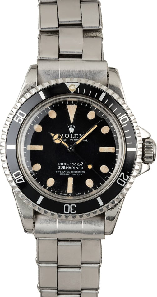 Vintage 1969 Rolex Submariner 5512