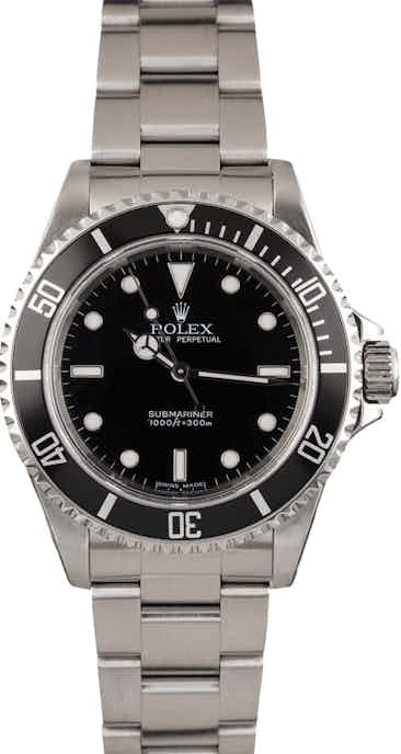 Rolex Submariner 14060M Black Timing Bezel Insert