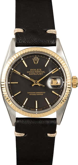 Rolex Vintage Datejust 1601 Black