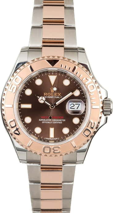 Rolex Yacht-Master 116621 Two Tone with Chocolate Dial