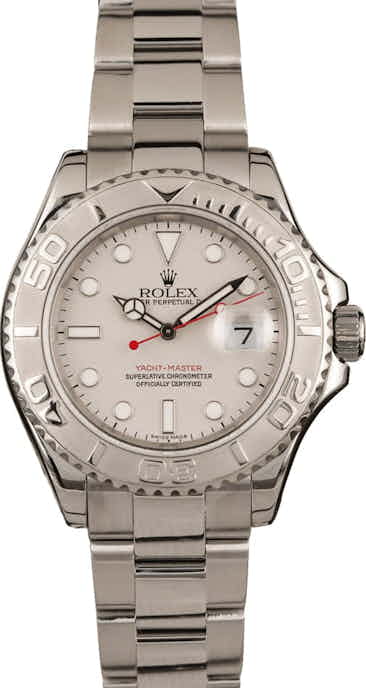 PreOwned Rolex Yacht-Master 16622 Steel Oyster Bracelet