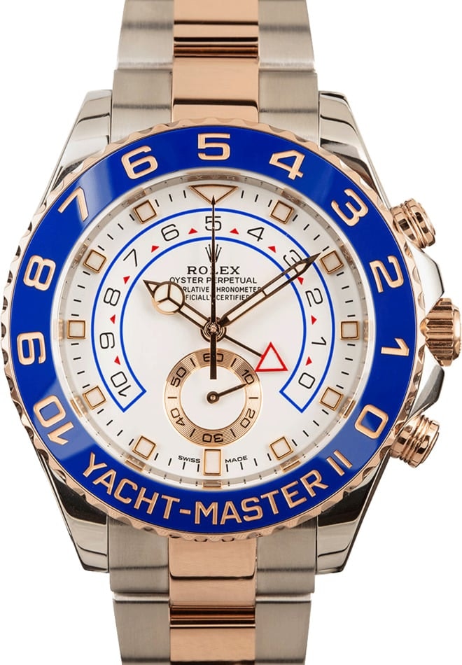 Buy Used Rolex Yacht-Master II 116681 | Bob's Watches - Sku: 143592 x