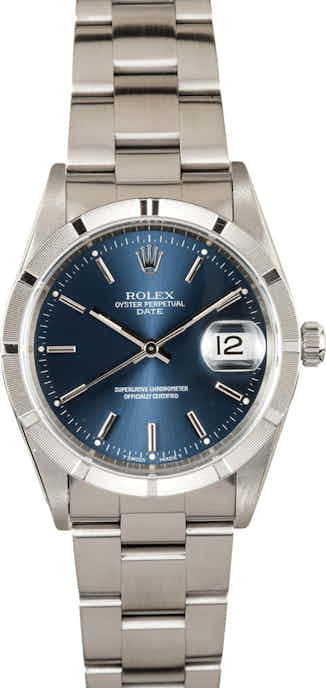 Rolex Date Steel Model 15210