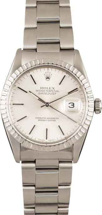 Rolex Datejust 16030 Stainless 100% Authentic