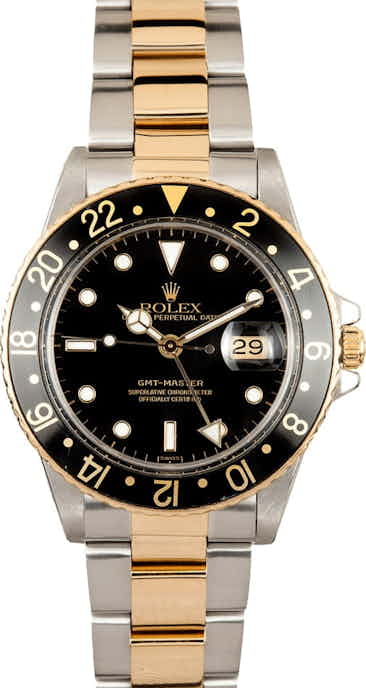 108938 Rolex GMT Master 16753 Two Tone