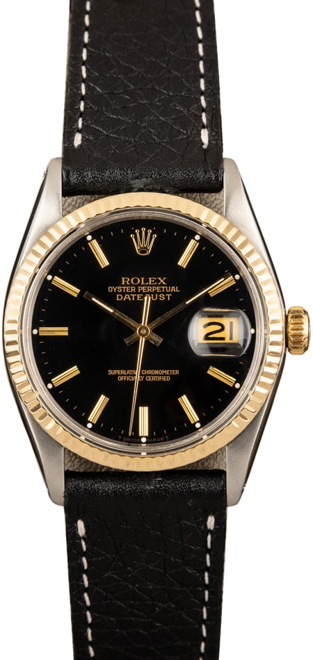 Buy Used Rolex Datejust 16013 | Bob's Watches - Sku: 134130 x