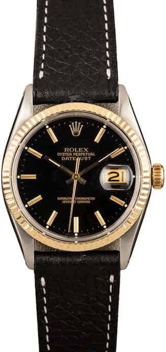 Rolex Datejust 16013 Black Dial