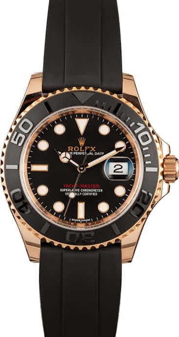 Rolex Rose Gold Yachtmaster 116655