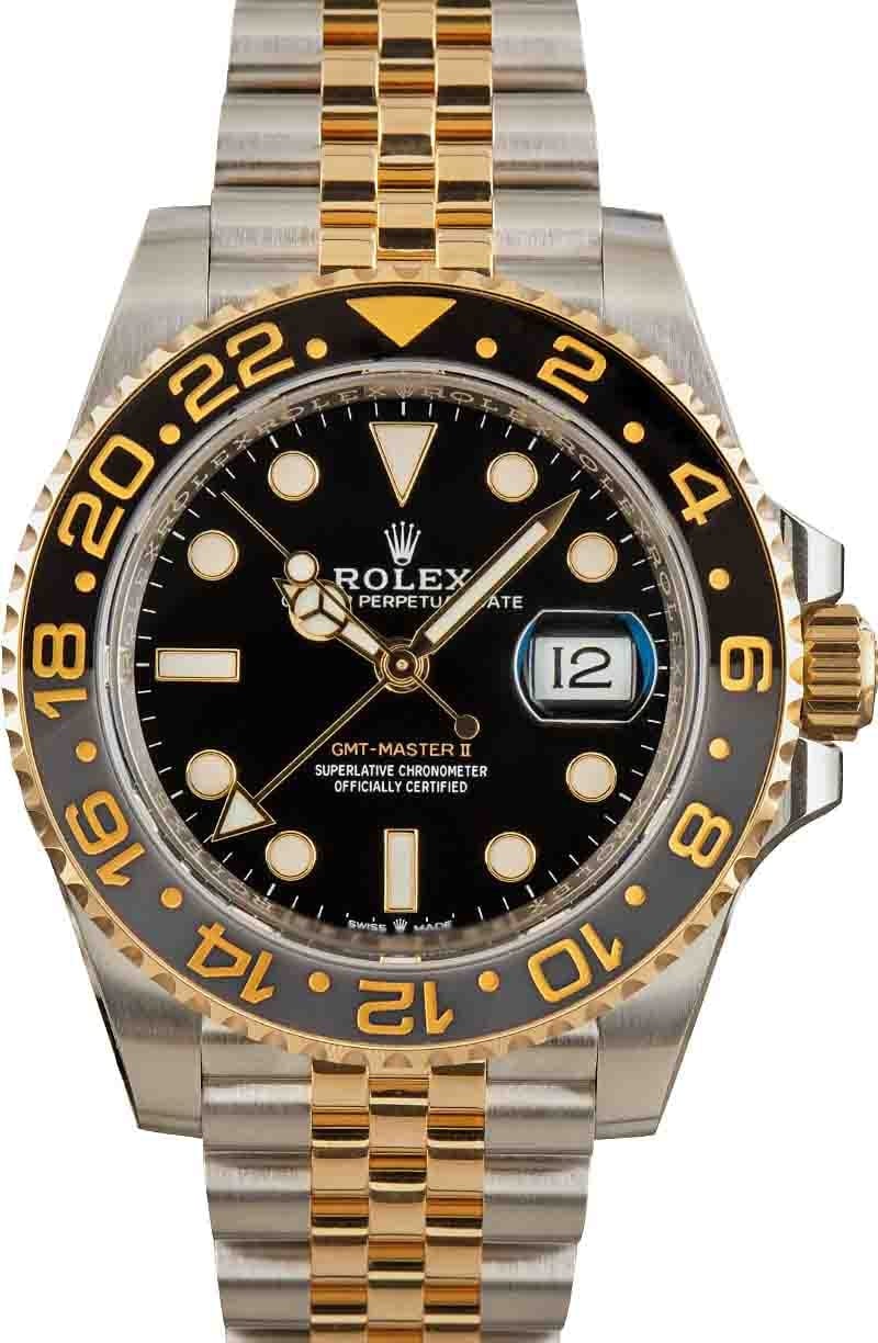 Buy Used Rolex GMT Master II 126713 Bob s Watches Sku 163307