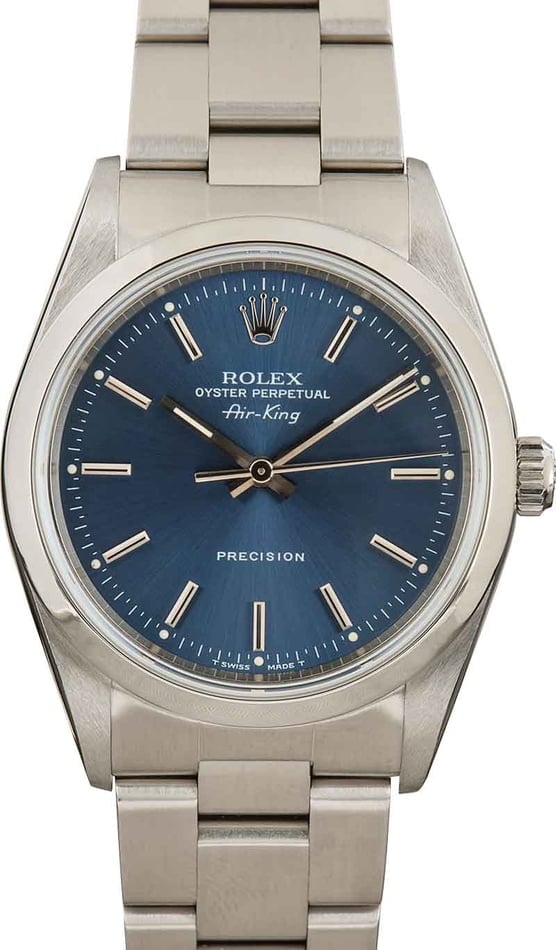 Buy Used Rolex Air-King 14000 | Bob's Watches - Sku: 158009