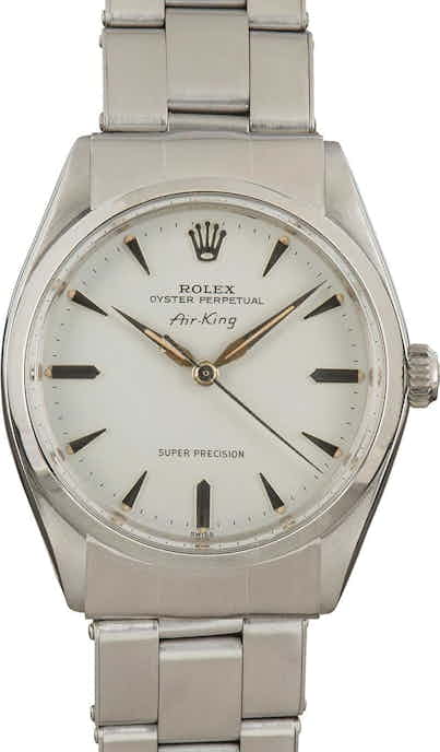 Used Rolex Air-King 5500 Stainless Steel