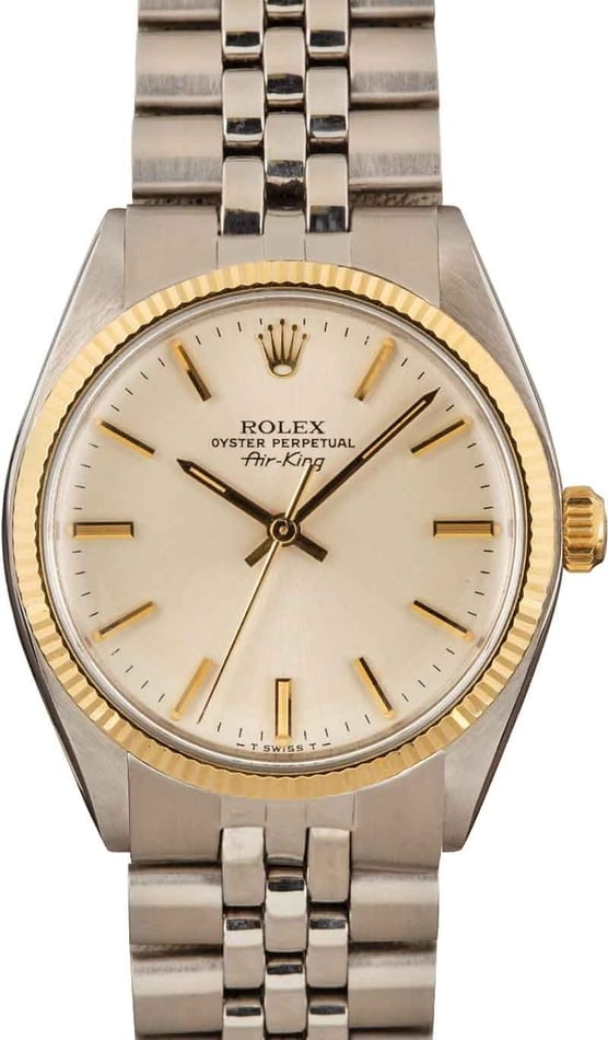 Buy Used Rolex Air King 5501 Bob s Watches Sku 154598