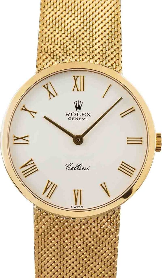 Buy Used Rolex Cellini 4112 Bob s Watches Sku 160360