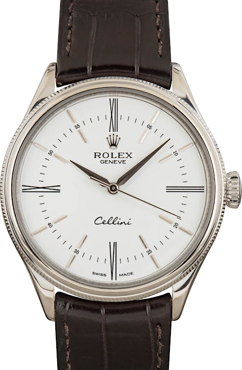 Rolex Cellini 50509 White Dial