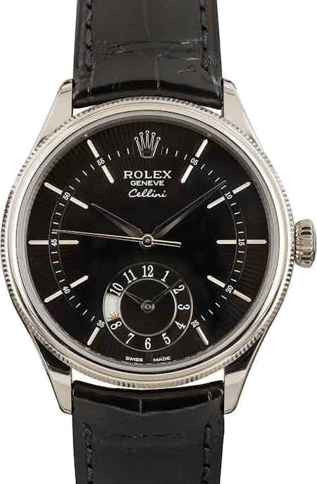 Rolex Cellini 50529 Black Dial