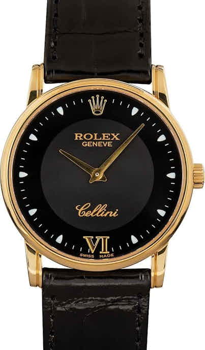 Rolex Cellini 5116 Black Dial