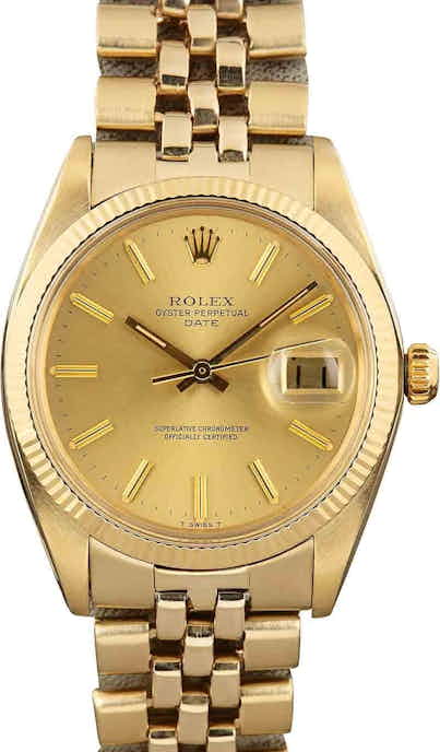 Rolex Date 1503 Yellow Gold