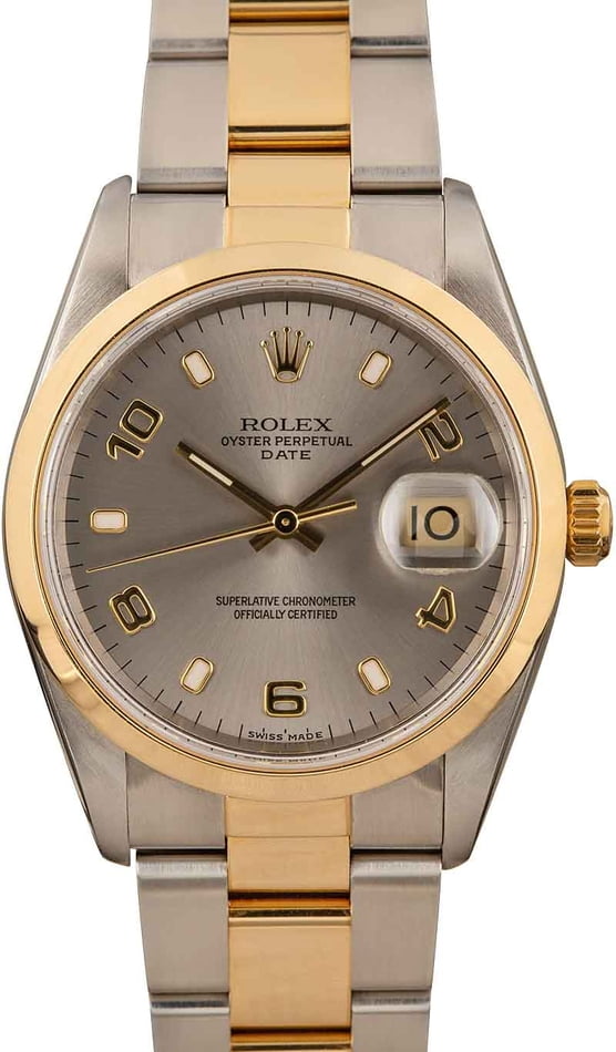 Buy Used Rolex Date 15203 Bob s Watches Sku 153826