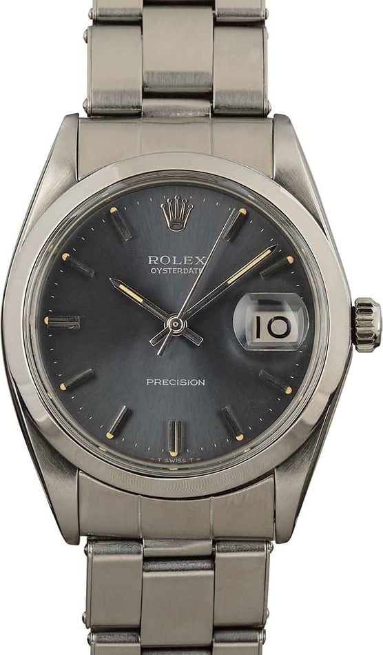 Buy Used Rolex Date 6694 | Bob's Watches - Sku: 157612