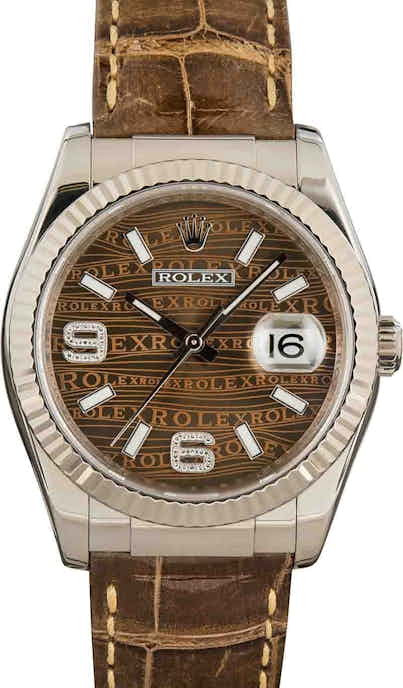 18k Rolex Oyster Perpetual DateJust 116139