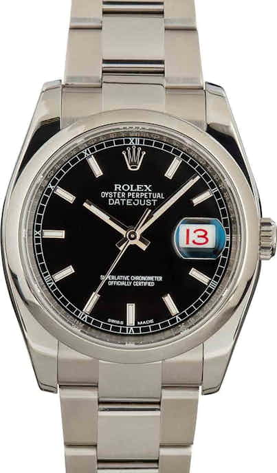Rolex Datejust 116200 Black