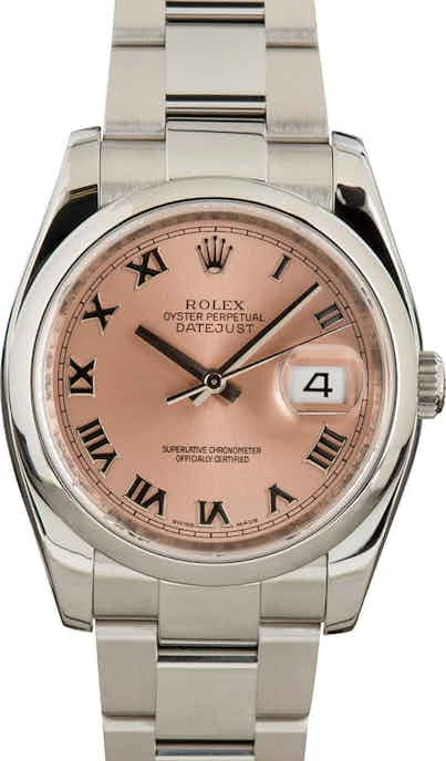 Pre-Owned Rolex Datejust 116200 Stainless Steel