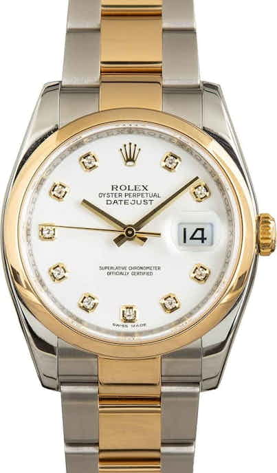 Pre-Owned Rolex Datejust 116203 Diamond Dial