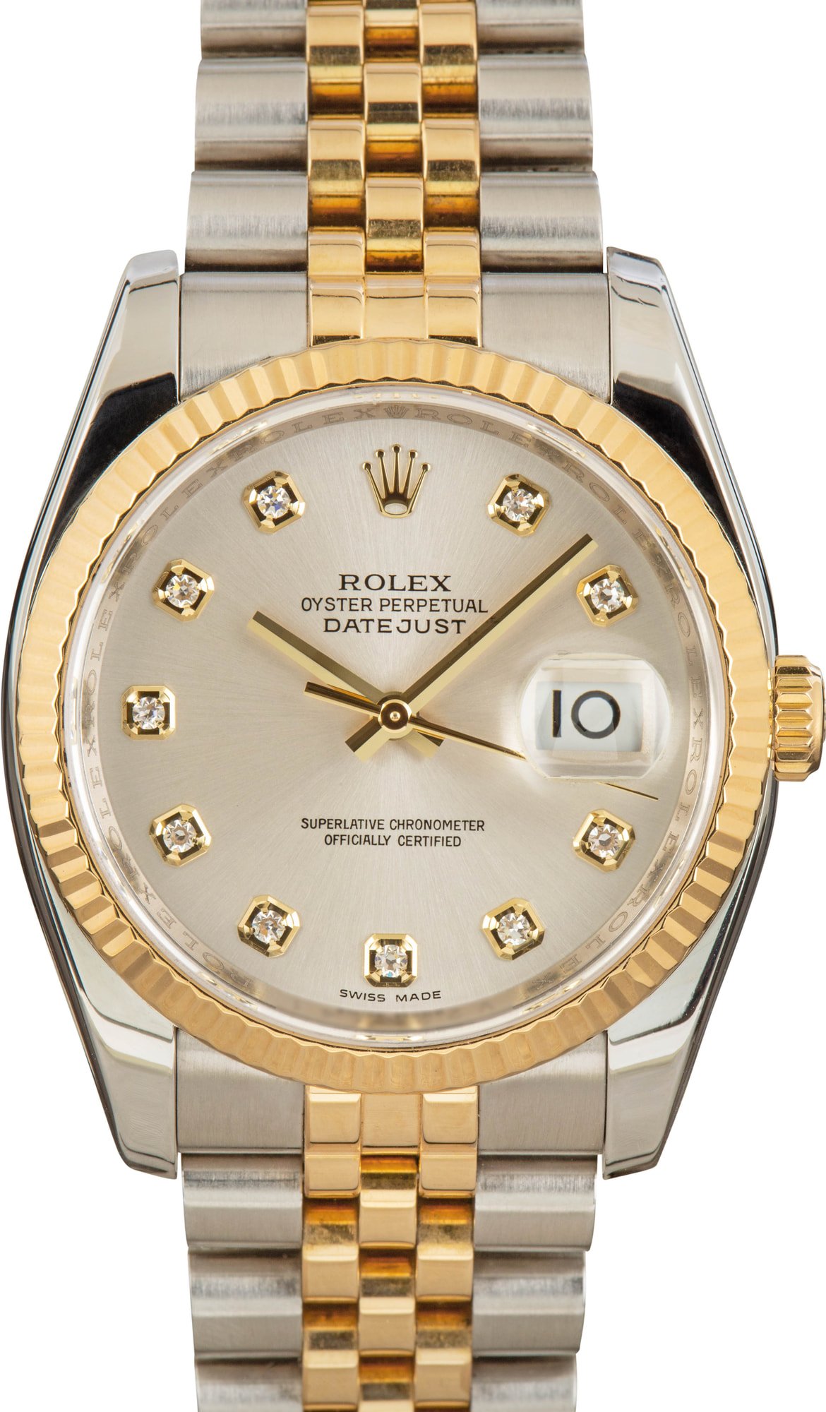 Buy Used Rolex Datejust 116233 Bob s Watches Sku 163099