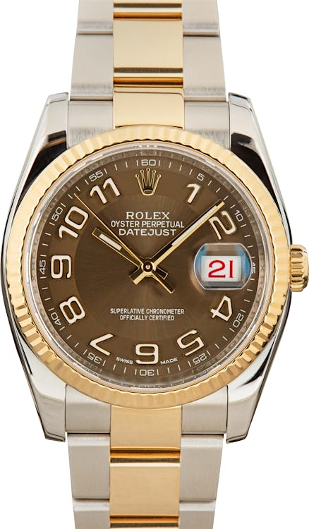 Rolex Datejust 116233 Two Tone Oyster Bracelet