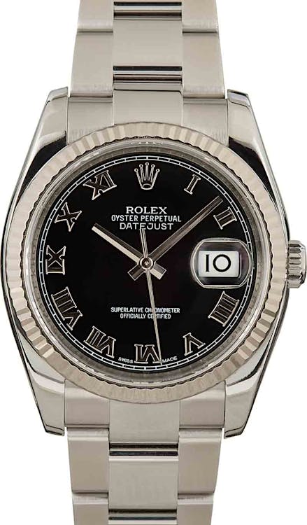 Rolex Datejust 116234 Black Dial
