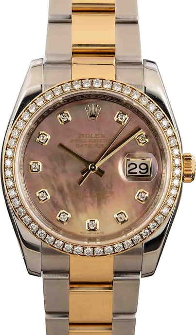 Rolex Datejust Diamond Dial & Bezel 116243