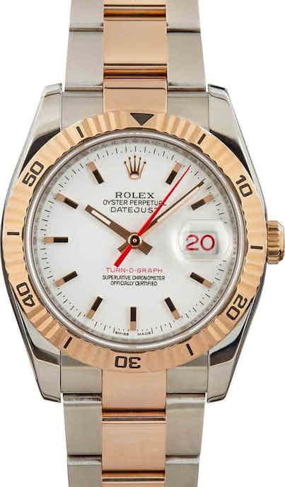 Pre-Owned Rolex Datejust 116261 Two Tone Everose