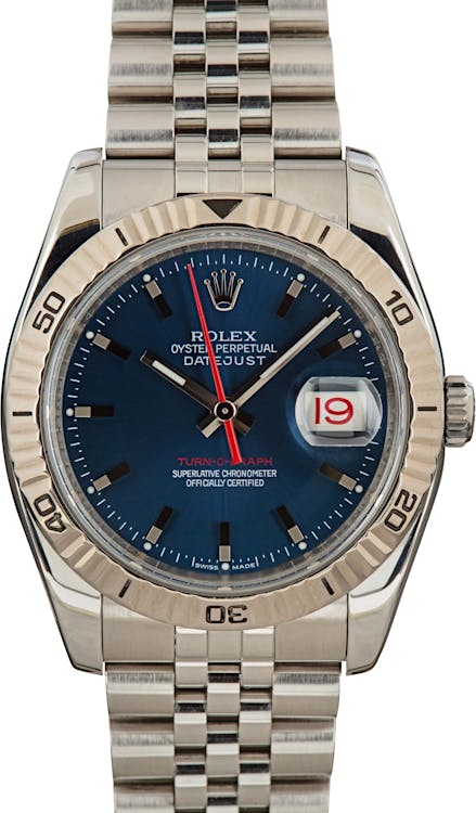Rolex Thunderbird Datejust 116264 Blue
