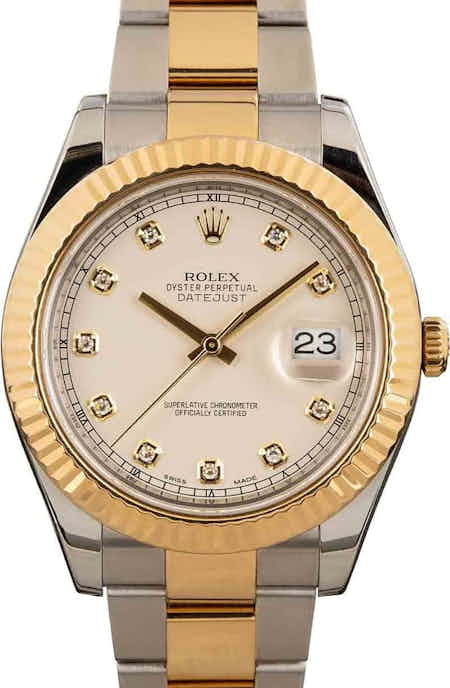 Pre-Owned Rolex Datejust 116333 Diamonds