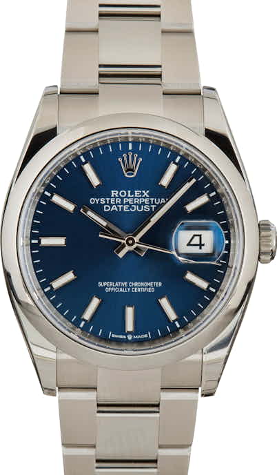 Rolex Datejust 126200 Blue Dial