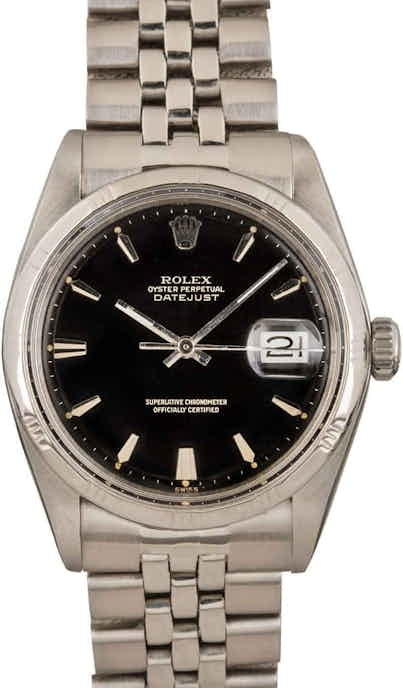 Rolex Datejust 1002 Black Dial