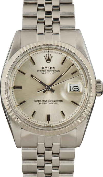 Rolex 1601 Silver Dial