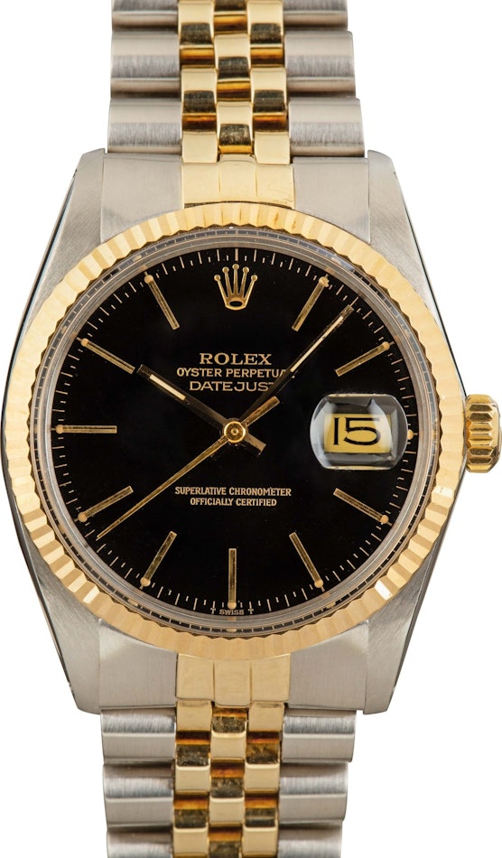 Buy Used Rolex Datejust 16013 | Bob's Watches - Sku: 164160