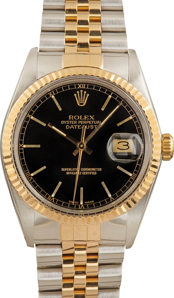 Buy Used Rolex Datejust 16013 | Bob's Watches - Sku: 165327